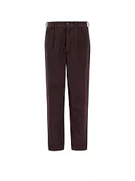 BARBOUR | Pantalon en velours côtelé coupe décontractée | Marron