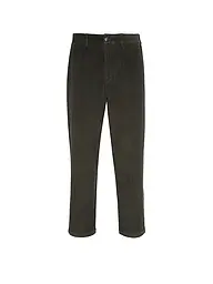 BARBOUR | Pantalon en velours côtelé coupe décontractée | Olive