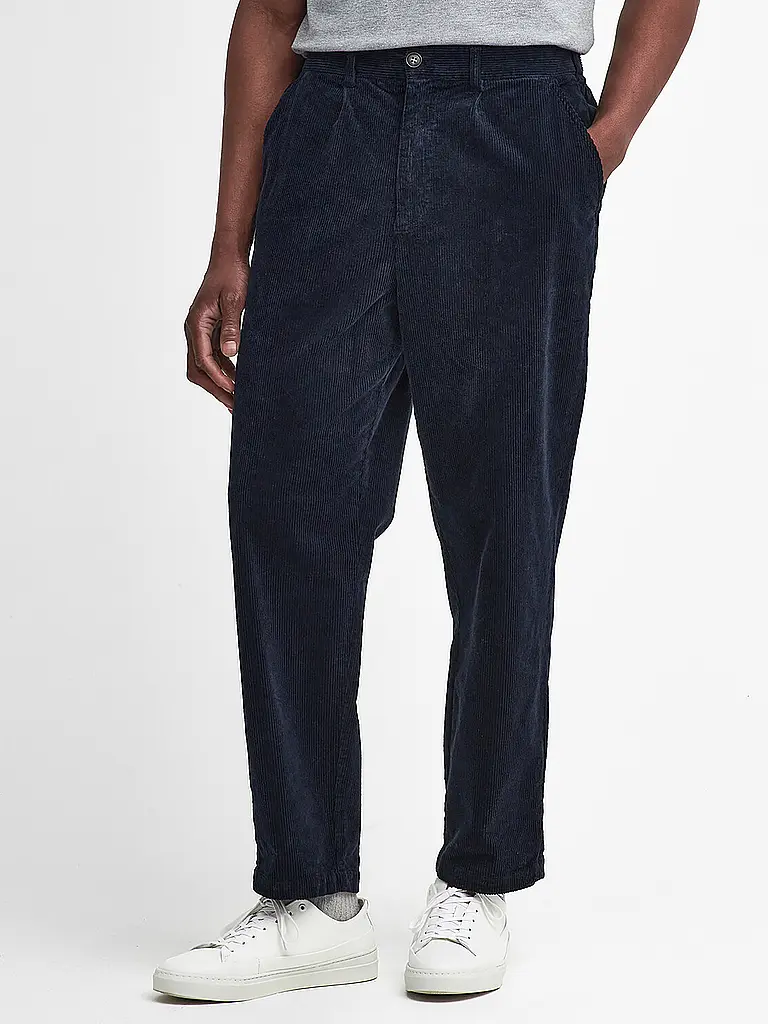 BARBOUR | Pantalon en velours côtelé coupe décontractée | 