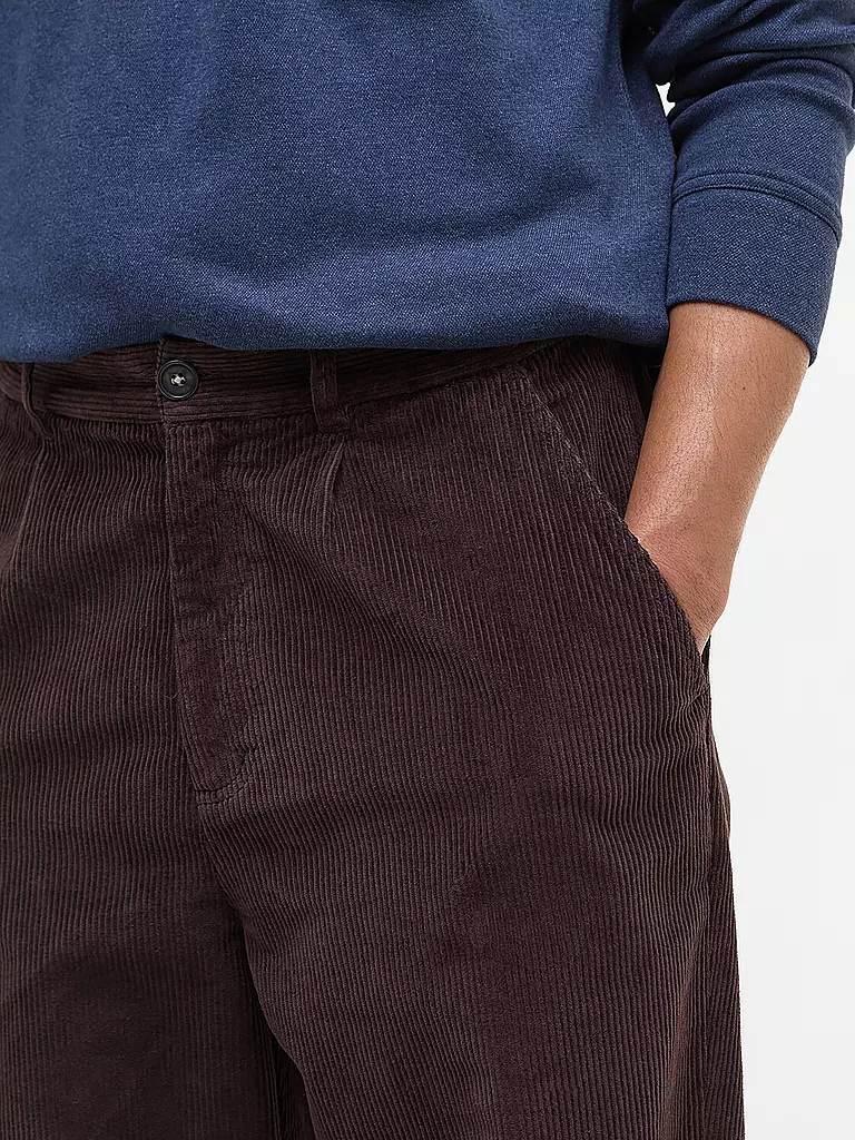 BARBOUR | Pantalon en velours côtelé coupe décontractée | 