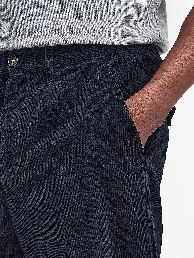 BARBOUR | Pantalon en velours côtelé coupe décontractée | 