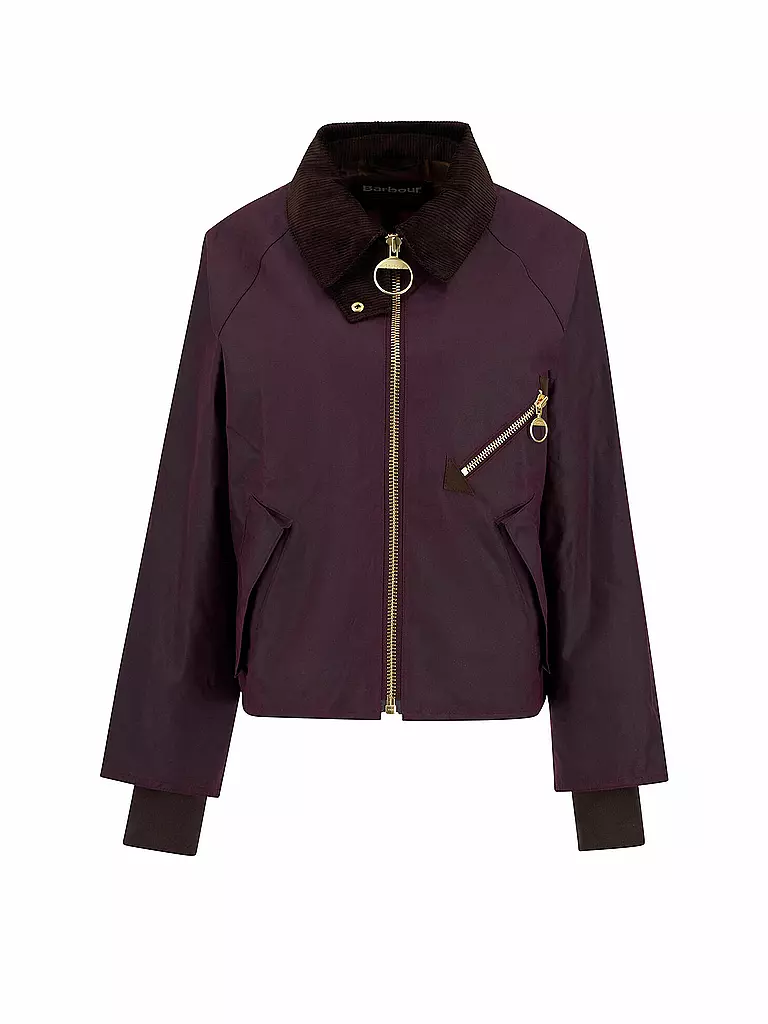 BARBOUR | Parka ARLENE WAX | Rouge foncé