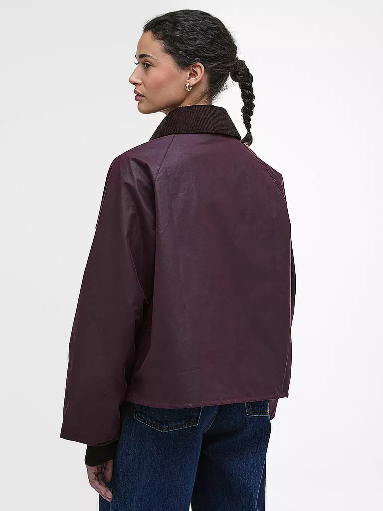 BARBOUR | Parka ARLENE WAX | Rouge foncé