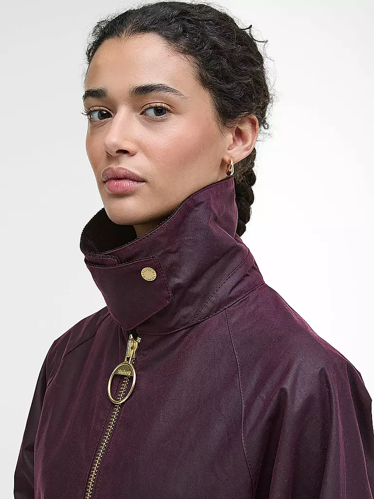 BARBOUR | Parka ARLENE WAX | Rouge foncé