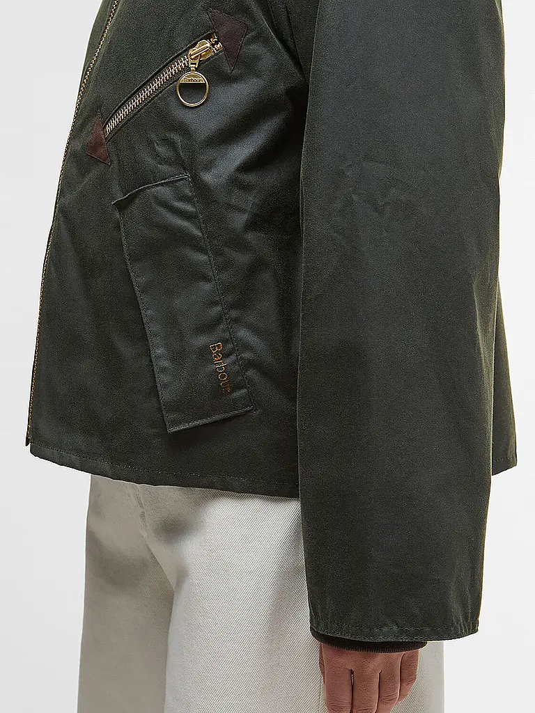 BARBOUR | Parka ARLENE WAX | Olive