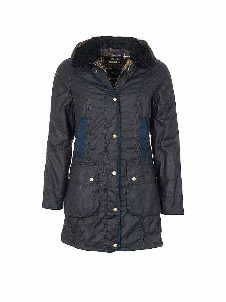 BARBOUR | Parka BOWER WAX | Bleu foncé