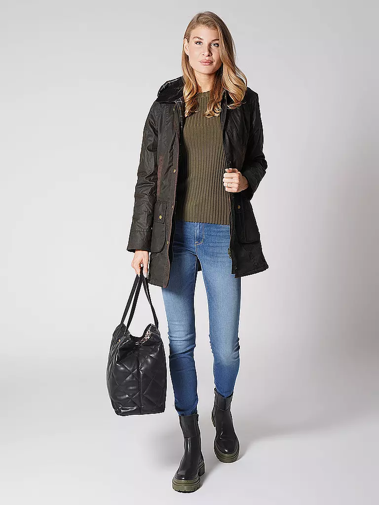 BARBOUR | Parka BOWER WAX | Olive