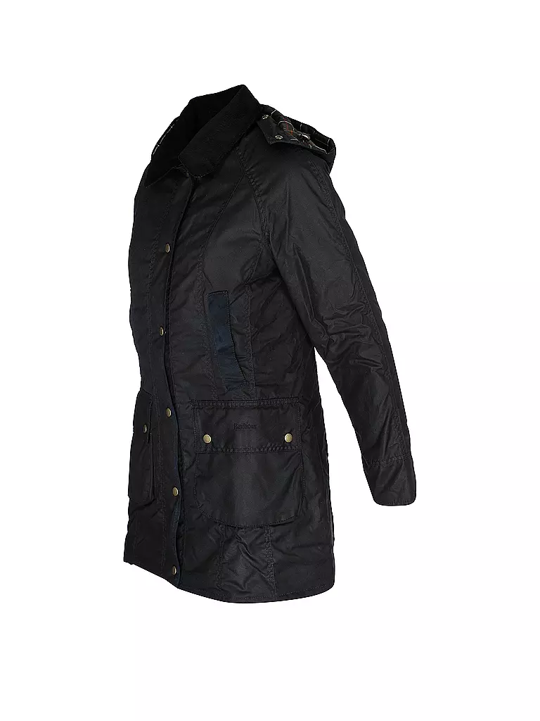 BARBOUR | Parka BOWER WAX | Bleu foncé