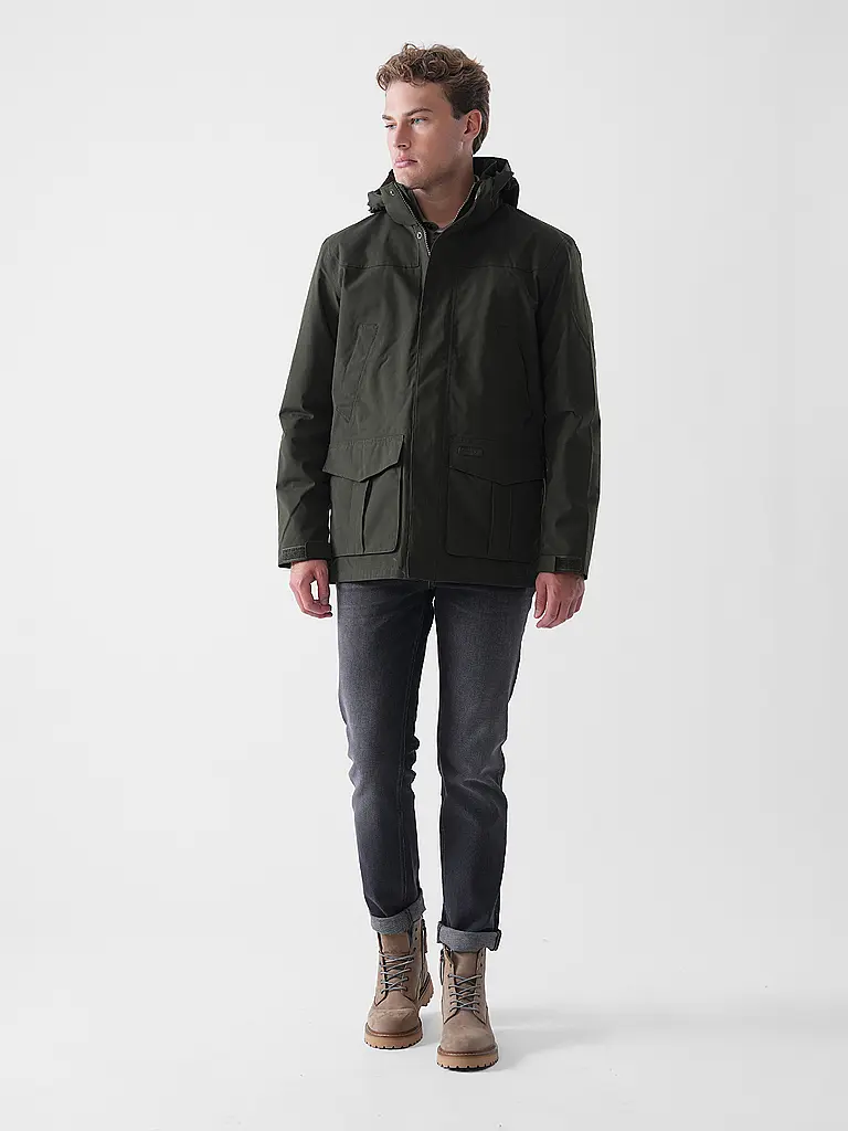 BARBOUR | Parka BROCKSTONE | olive
