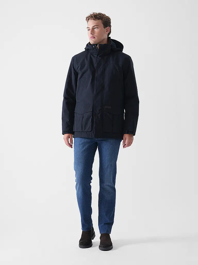 BARBOUR | Parka BROCKSTONE | Bleu foncé
