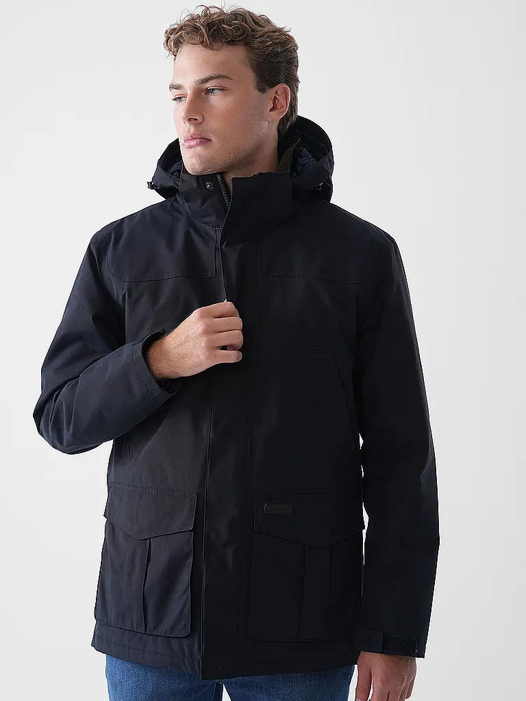 BARBOUR | Parka BROCKSTONE | Bleu foncé