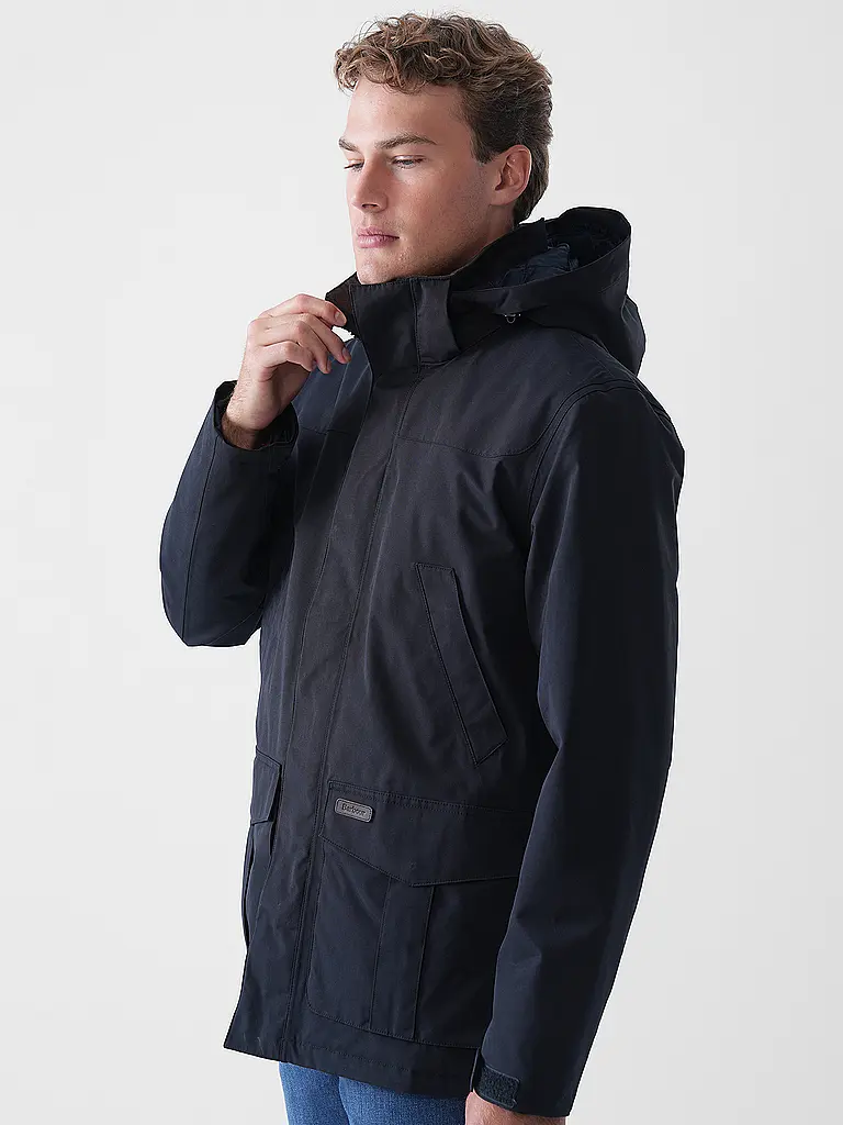 BARBOUR | Parka BROCKSTONE | Bleu foncé