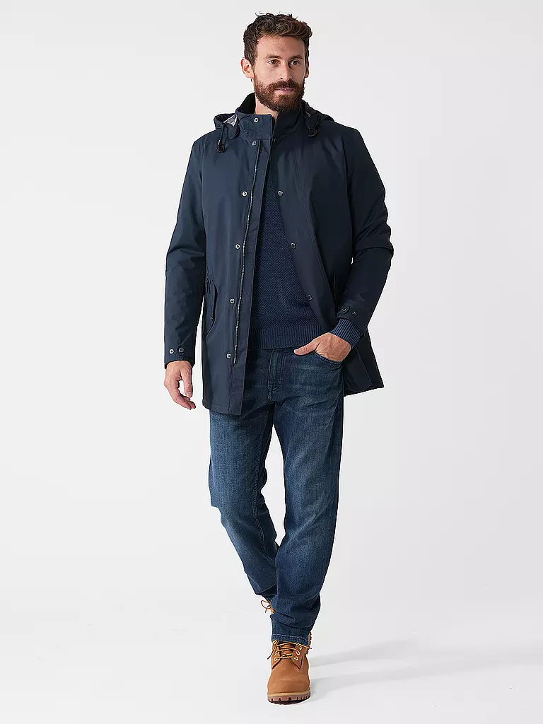 BARBOUR | Parka CHELSEA | Bleu foncé