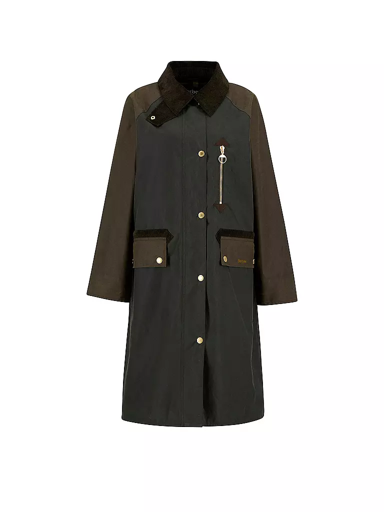BARBOUR | Parka EVETTE WAX | Olive