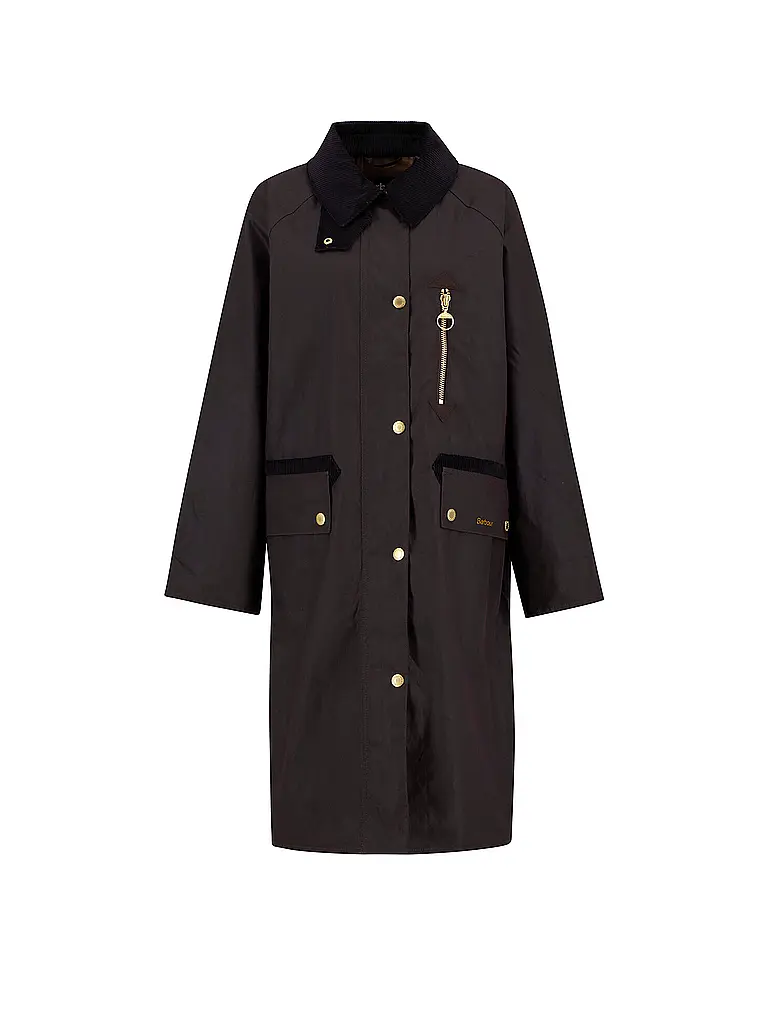 BARBOUR | Parka EVETTE WAX | Marron
