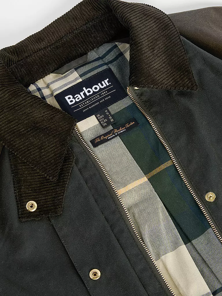 BARBOUR | Parka EVETTE WAX | Olive