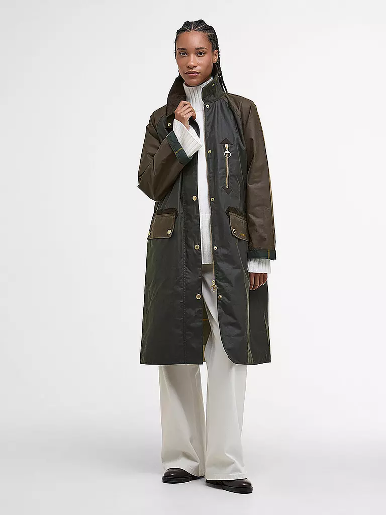 BARBOUR | Parka EVETTE WAX | Olive