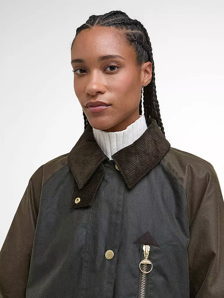 BARBOUR | Parka EVETTE WAX | Olive