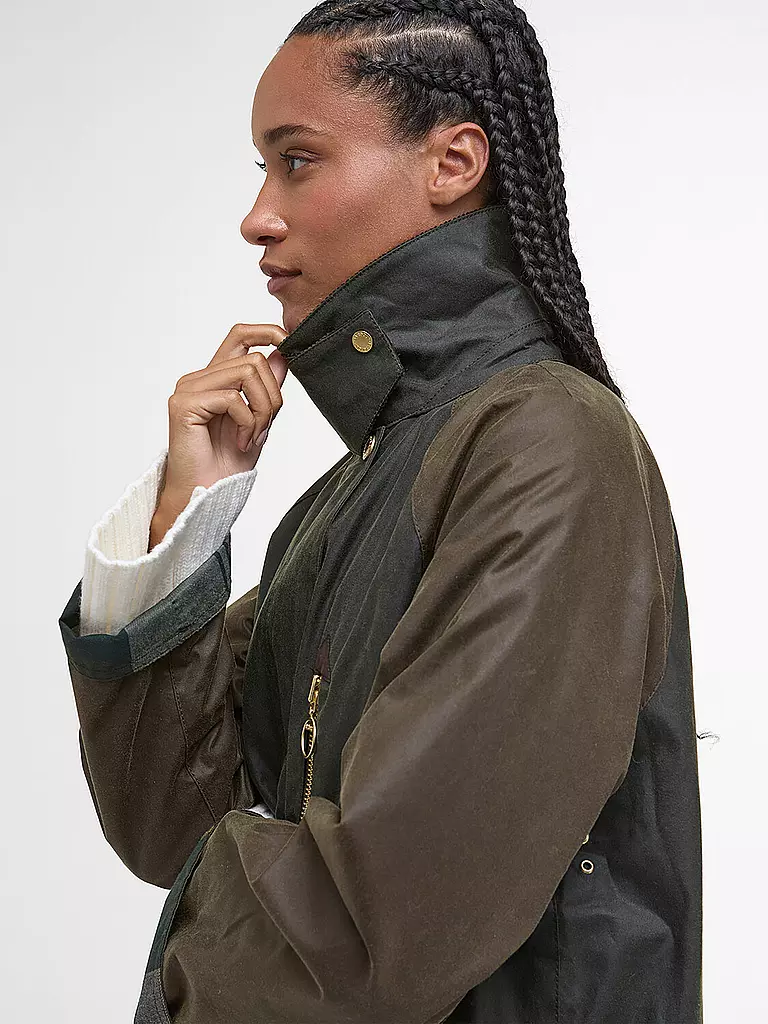 BARBOUR | Parka EVETTE WAX | Olive