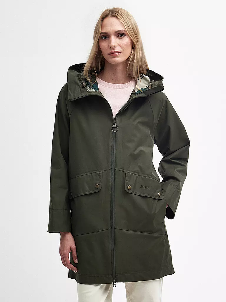 BARBOUR | Parka HERON WATERPROOF | Olive