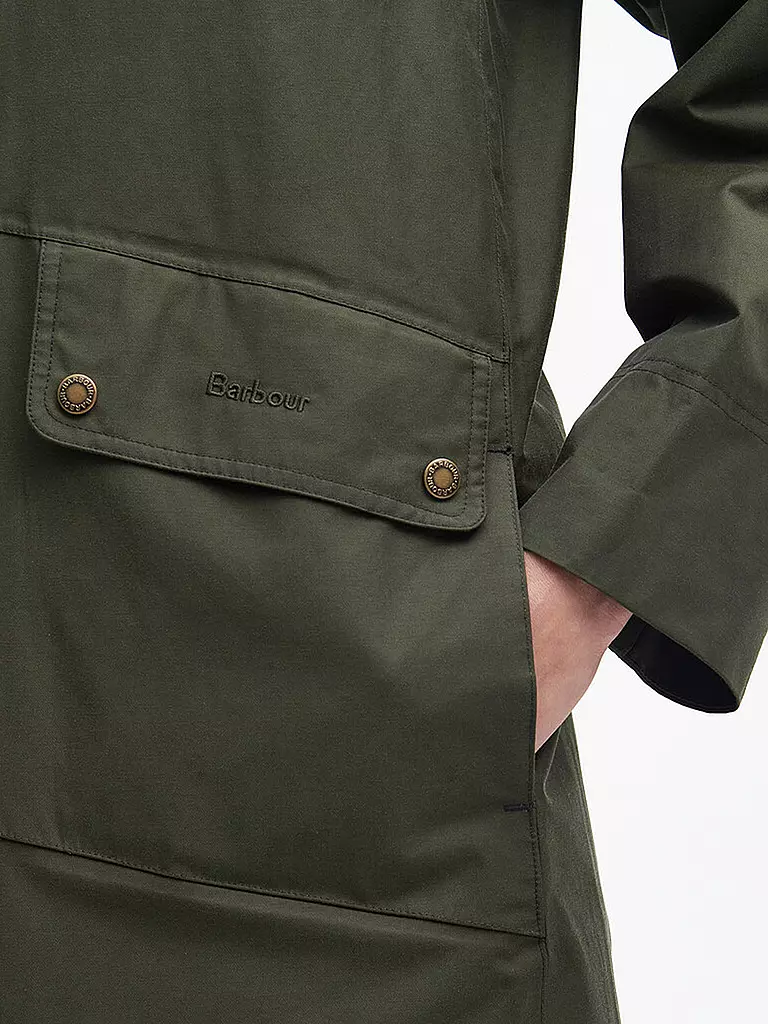 BARBOUR | Parka HERON WATERPROOF | Olive