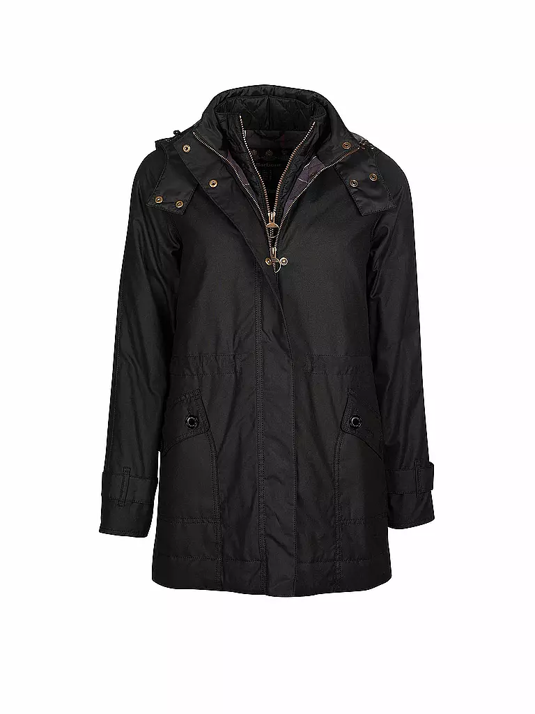BARBOUR | Parka huilé CANNICH | Noir