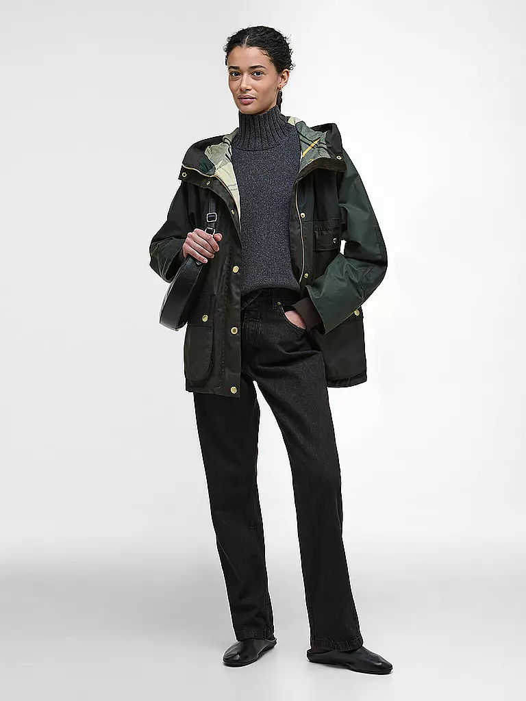 BARBOUR | Parka KEELEY WAX | Olive