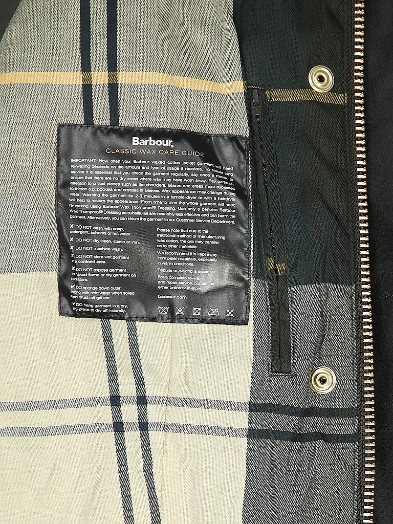 BARBOUR | Parka LONG BEADNELL WAX | Olive