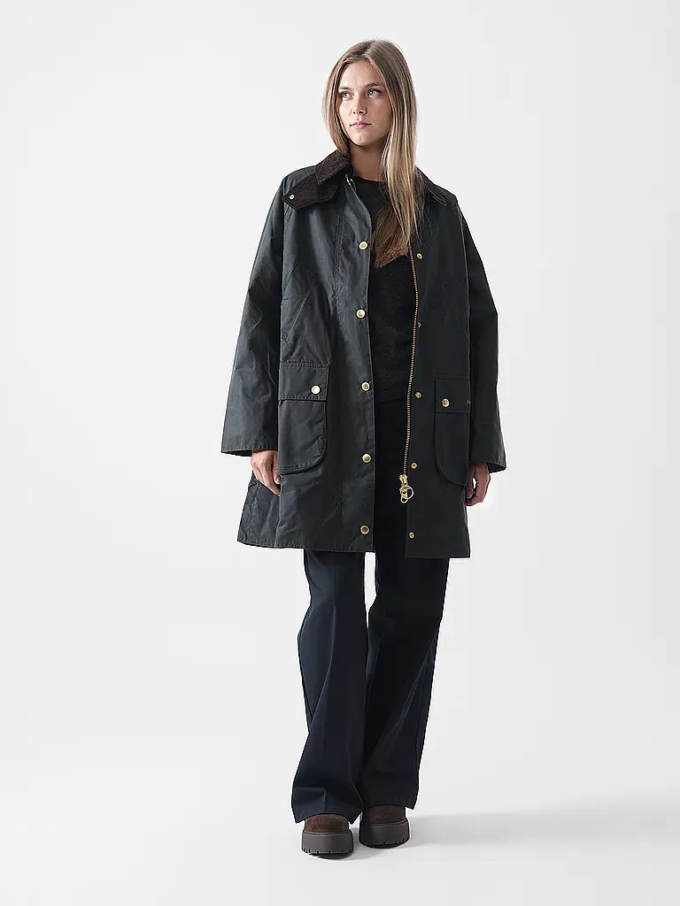 BARBOUR | Parka LONG BEADNELL WAX | Olive