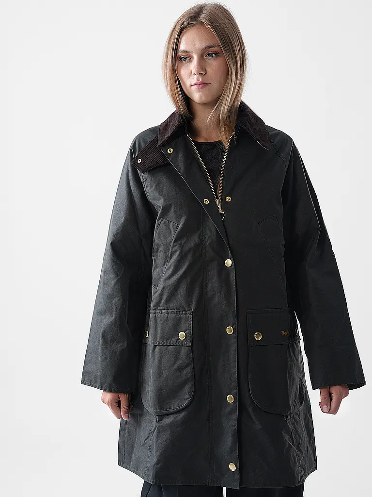 BARBOUR | Parka LONG BEADNELL WAX | Olive