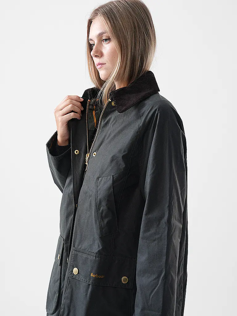 BARBOUR | Parka LONG BEADNELL WAX | Olive