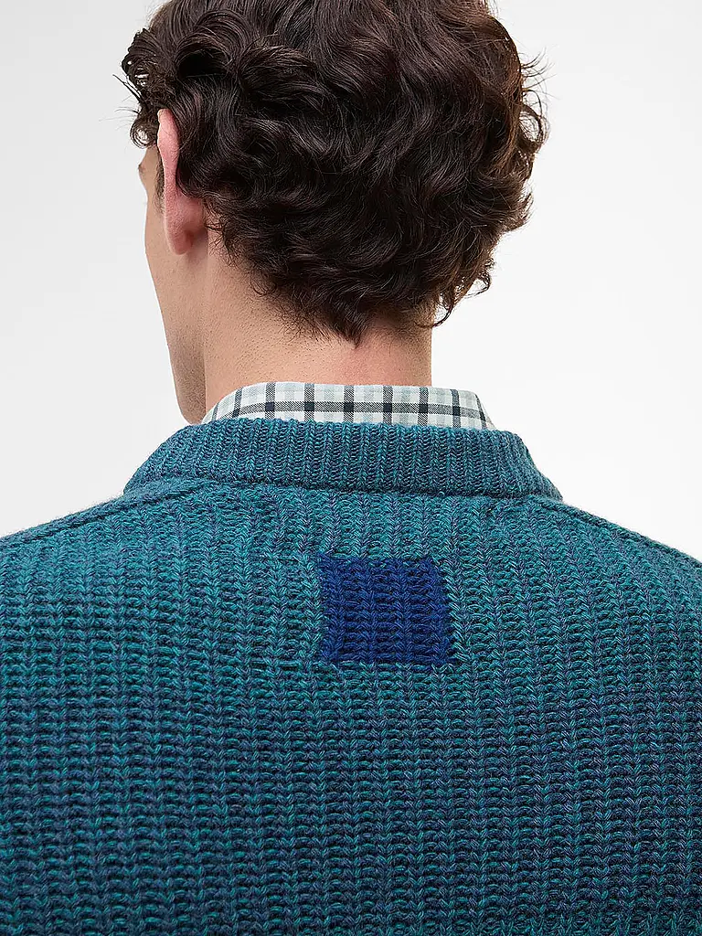 BARBOUR | Paul Smith loves Barbour Pull Saddle à col rond |