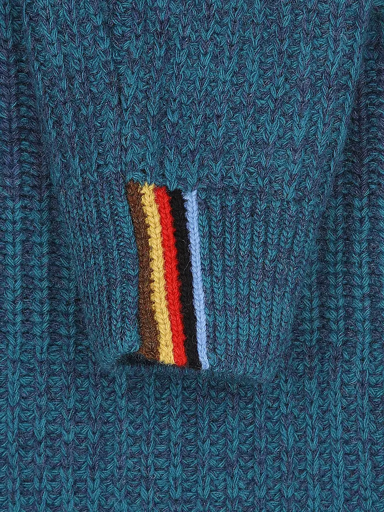 BARBOUR | Paul Smith loves Barbour Pull Saddle à col rond |