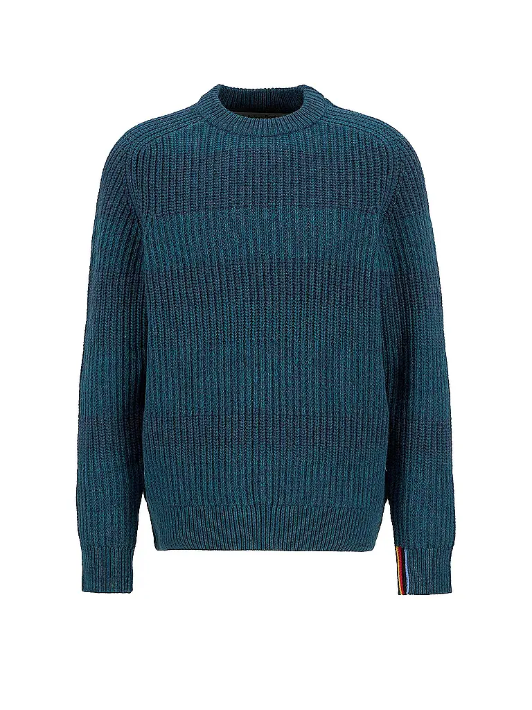BARBOUR | Paul Smith loves Barbour Pull Saddle à col rond |