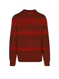 BARBOUR | Paul Smith loves Barbour Pull Saddle col rond | Rouge