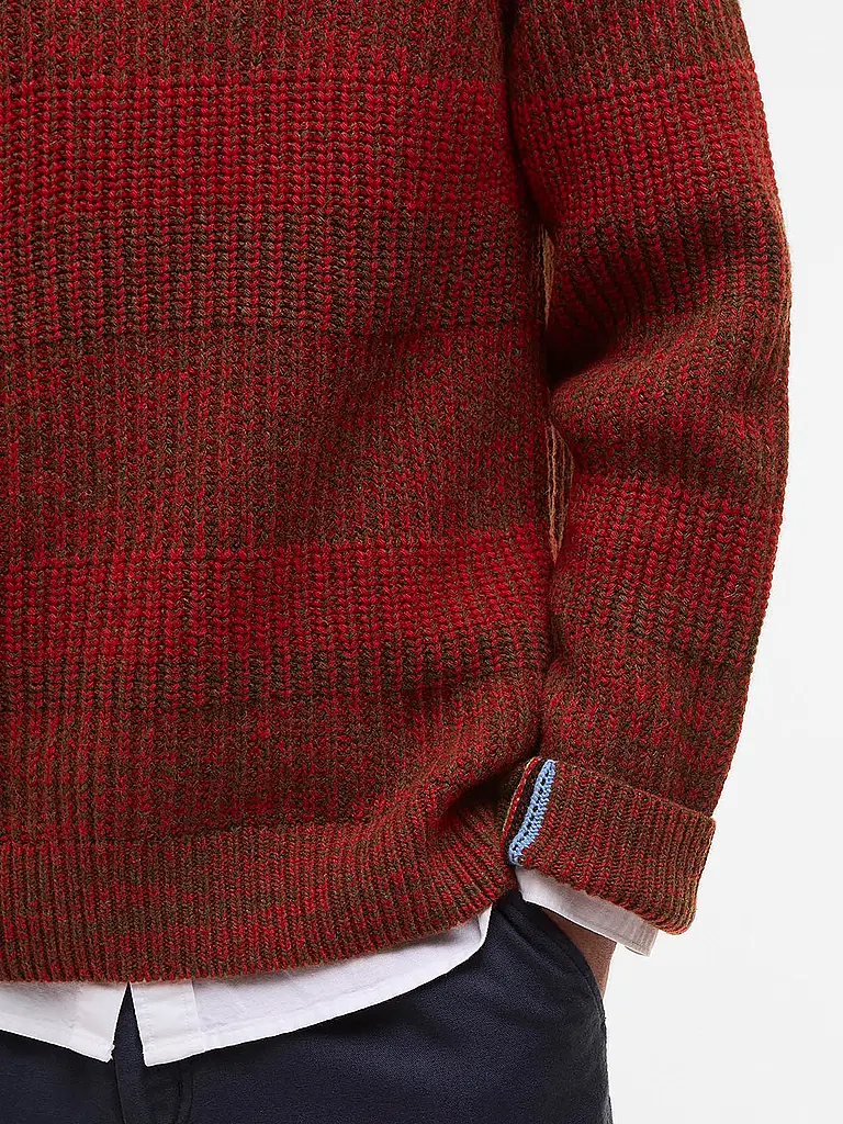 BARBOUR | Paul Smith loves Barbour Pull Saddle col rond | 