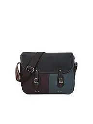 BARBOUR | Paul Smith loves Barbour Sac bandoulière Wax Tarras | Bleu