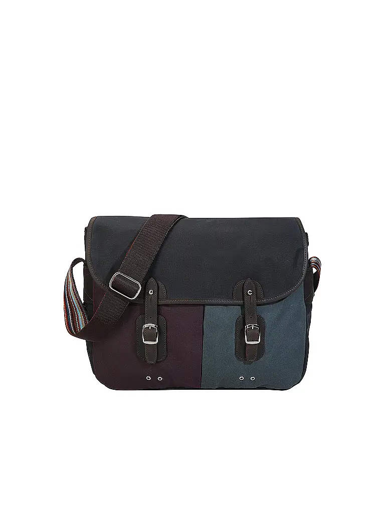 BARBOUR | Paul Smith loves Barbour Sac bandoulière Wax Tarras | Bleu