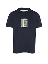 BARBOUR | Paul Smith loves Barbour T-Shirt Wax Can Graphic | Bleu foncé