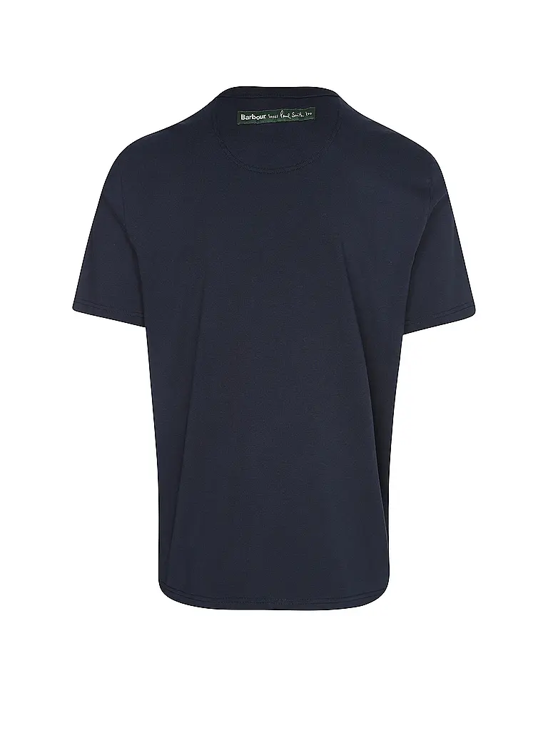 BARBOUR | Paul Smith loves Barbour T-Shirt Wax Can Graphic | Bleu foncé