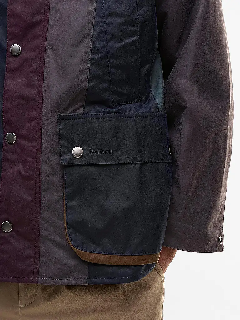 BARBOUR | Paul Smith loves Barbour Veste cirée à rayures oversize Bedale | 