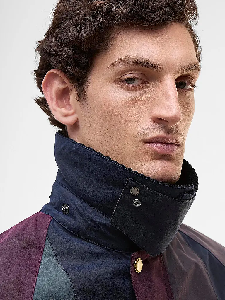 BARBOUR | Paul Smith loves Barbour Veste cirée à rayures oversize Bedale | 