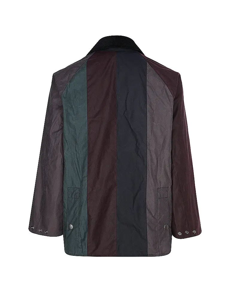 BARBOUR | Paul Smith loves Barbour Veste cirée à rayures oversize Bedale | Multicolore