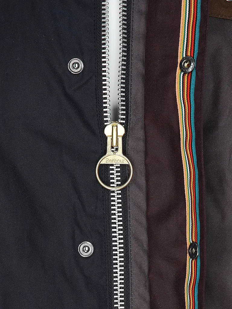 BARBOUR | Paul Smith loves Barbour Veste cirée à rayures oversize Bedale | 