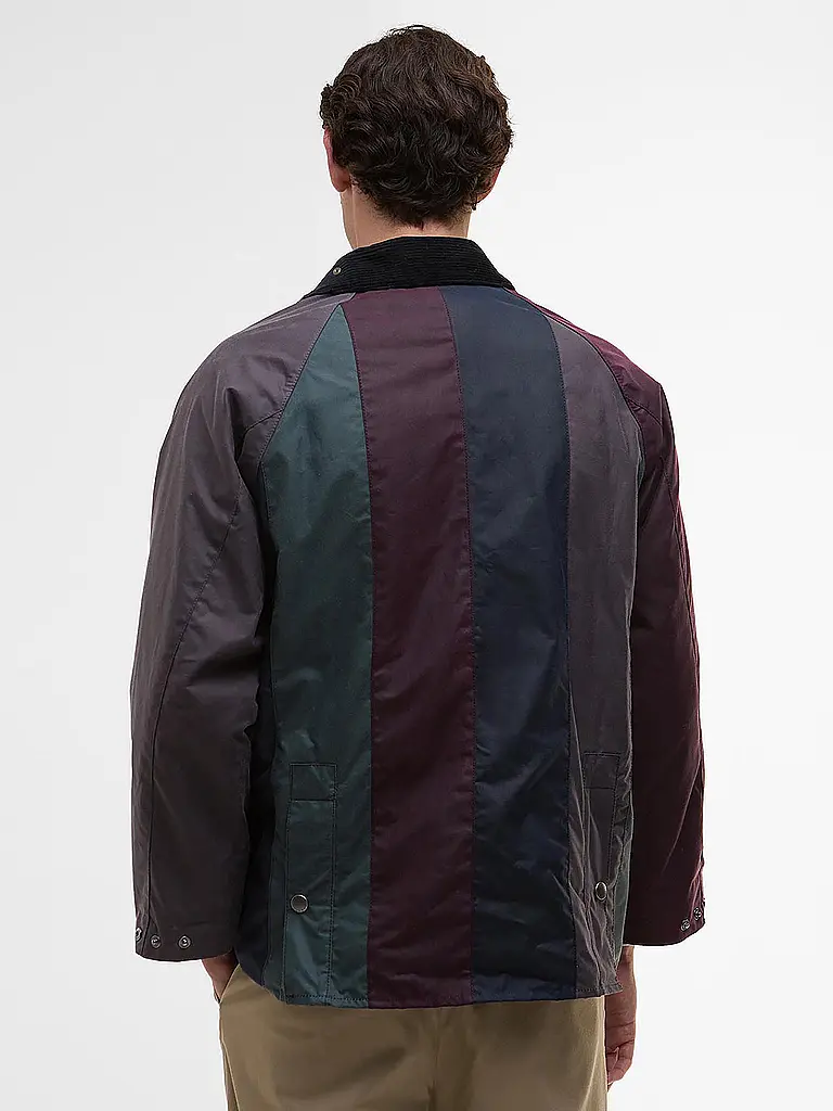 BARBOUR | Paul Smith loves Barbour Veste cirée à rayures oversize Bedale | 