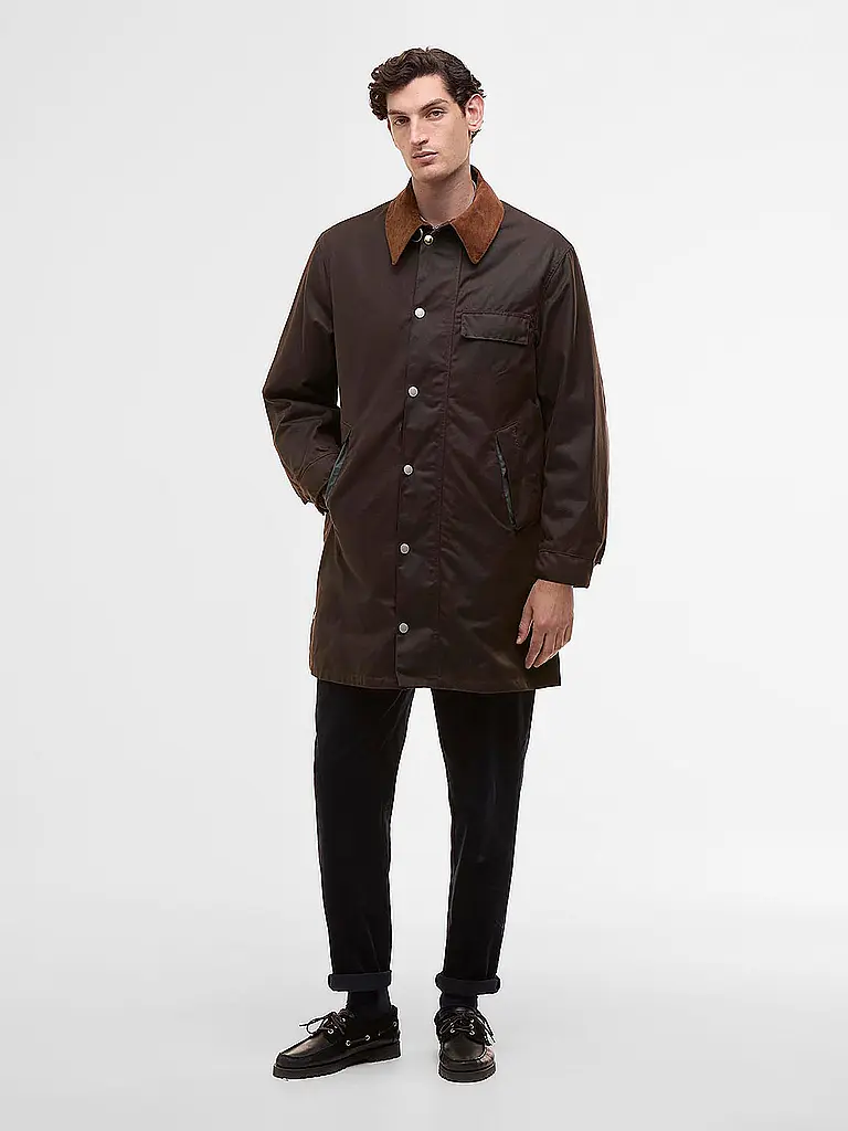 BARBOUR | Paul Smith loves Barbour Veste huilée Beeston | Marron