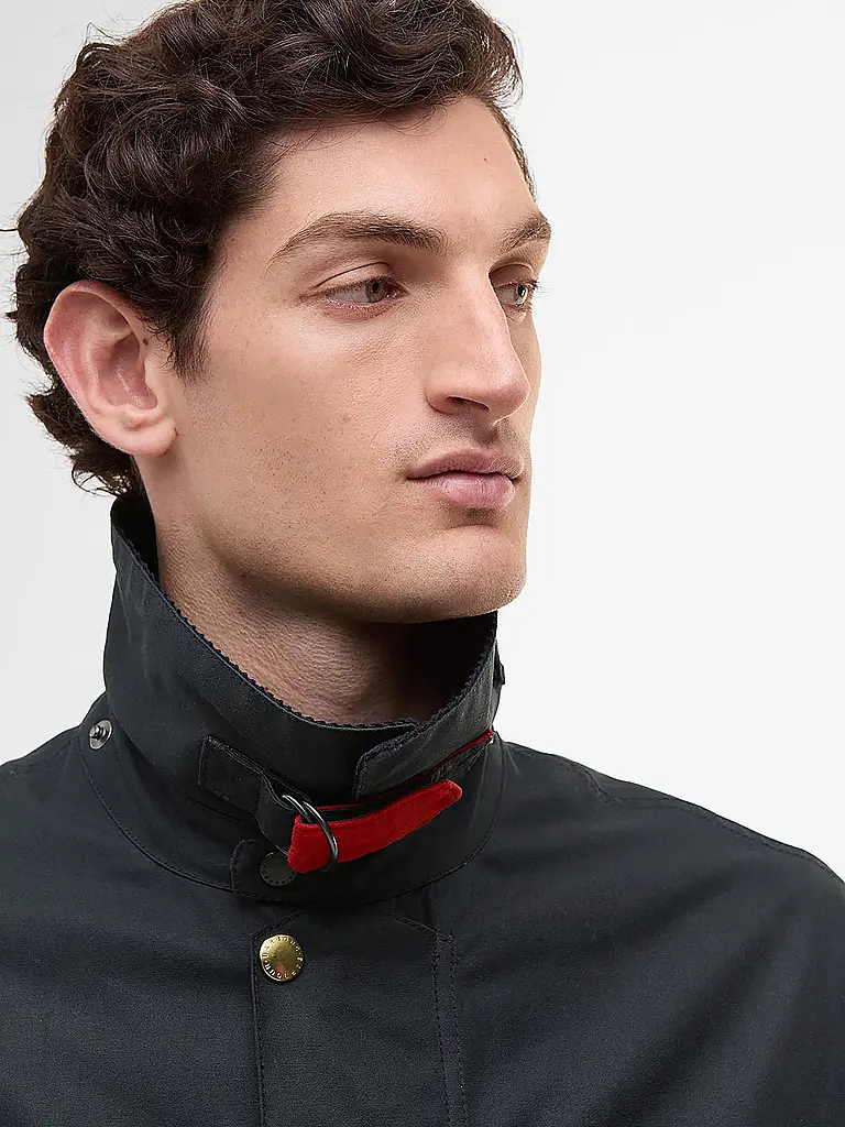 BARBOUR | Paul Smith loves Barbour Veste huilée Beeston | Bleu foncé