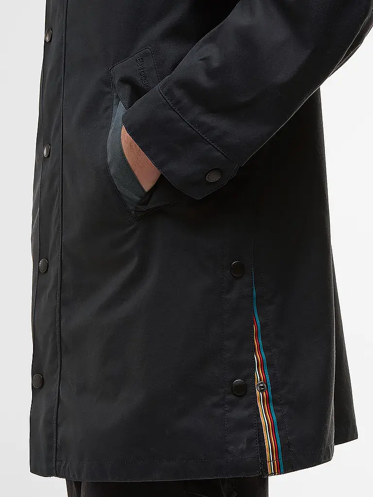 BARBOUR | Paul Smith loves Barbour Veste huilée Beeston | Bleu foncé