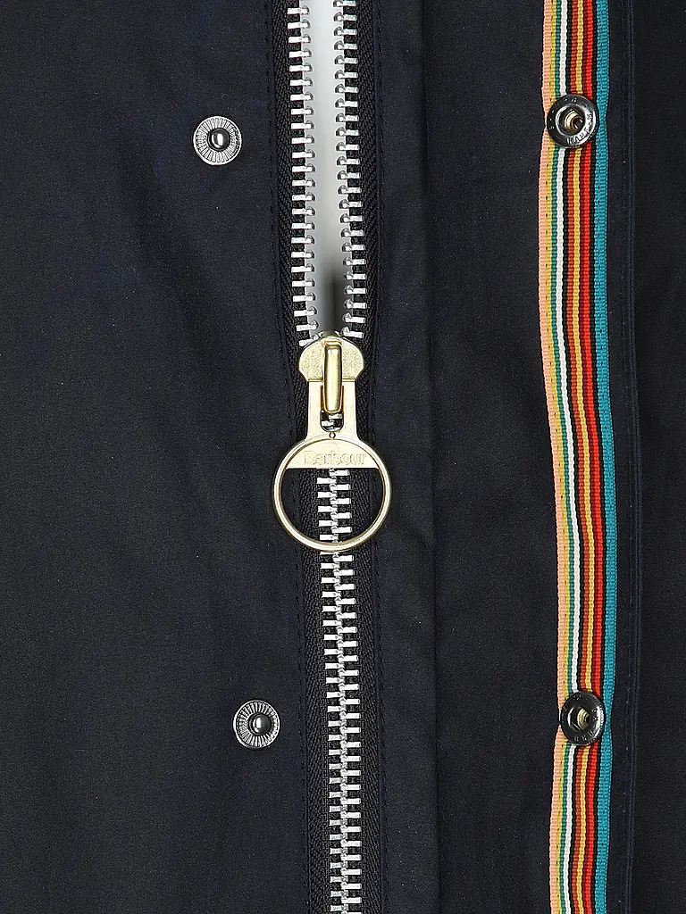 BARBOUR | Paul Smith loves Barbour Veste huilée Oversized Bedale | 
