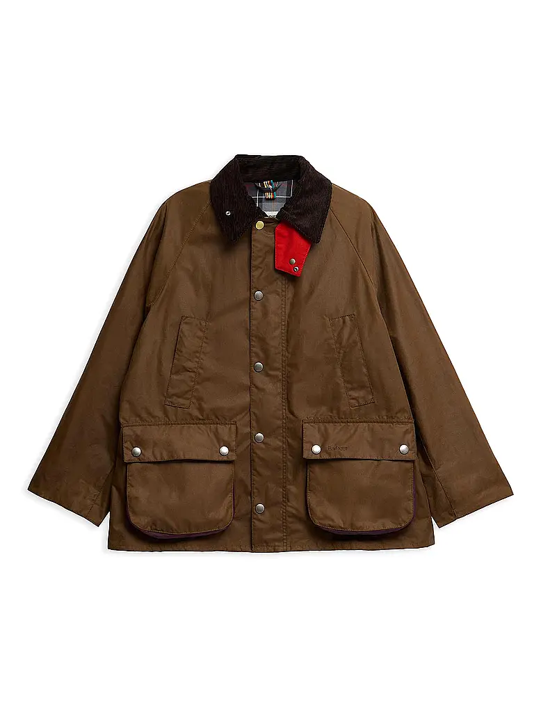 BARBOUR | Paul Smith loves Barbour Veste huilée Oversized Bedale | 
